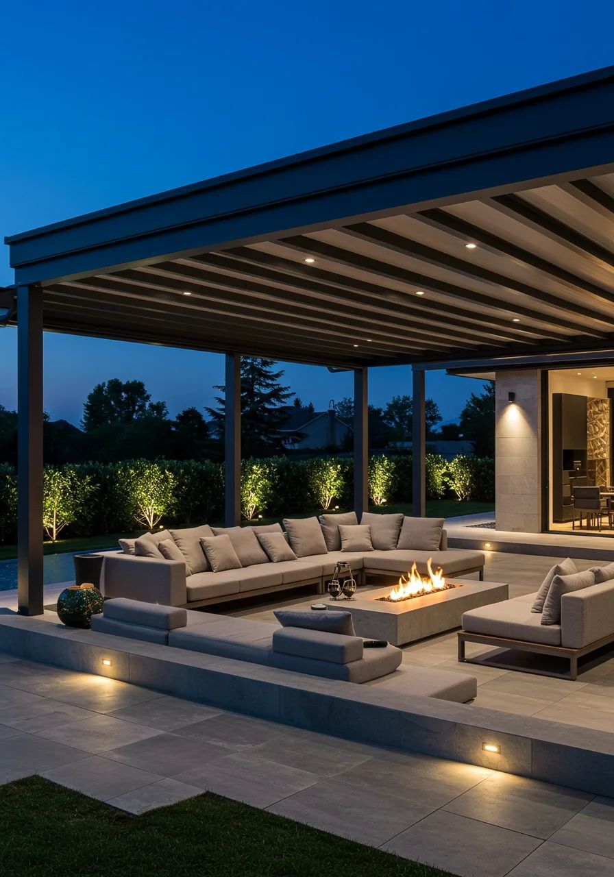 Luxury Outdoor Lounge