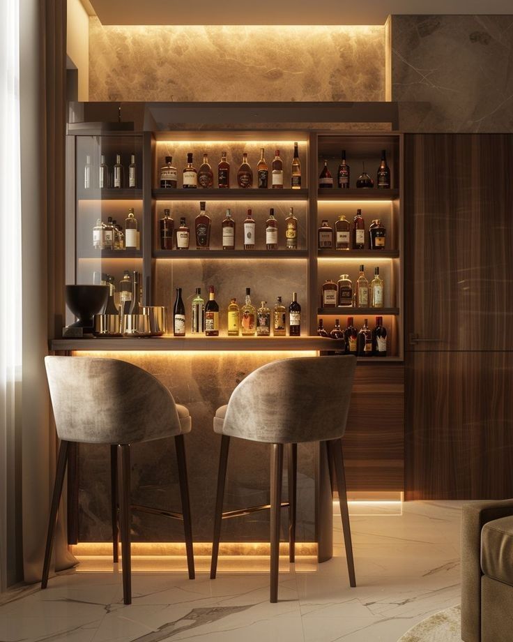 Compact Apartment Mini Bar